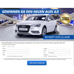 Gewinne einen AUDI A3 Audi A3 Gewinnspiel