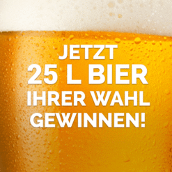 Bier Gewinnspiel