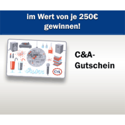 C&A Gutschein Gewinnspiel