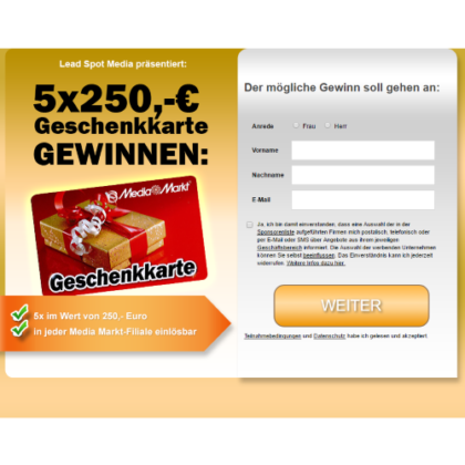 Media Markt 1000 € Gutschein Gewinnspiel