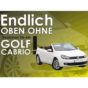 Gewinne ein Golf Cabrio!
